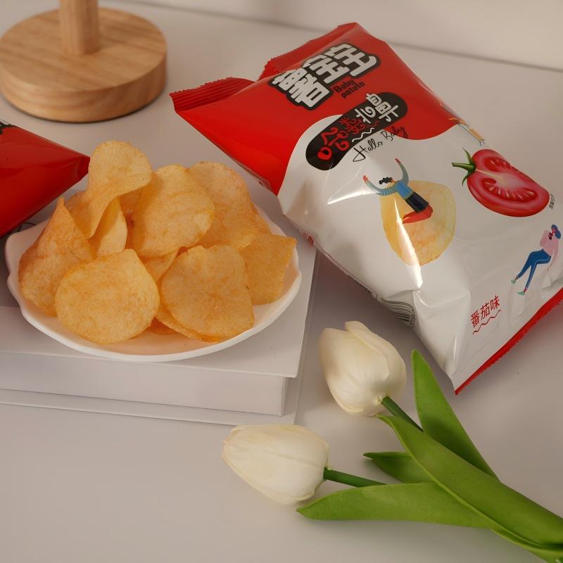 Ketchup Flavor Potato Chips