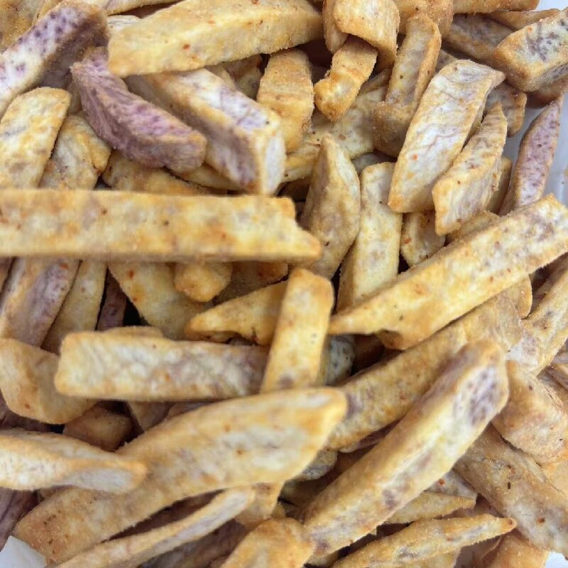 香到停不下来的咸蛋黄芋头条，芋头零食厂家