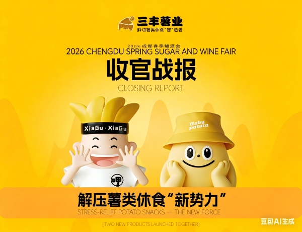 今年3月，三丰有大事--成都春糖战报